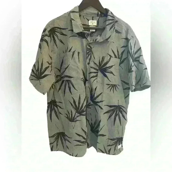 Quicksilver Deli Palm Shirt. Size XXL - Picture 1 of 4